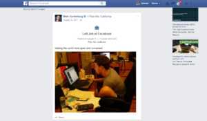 facebook mark zuckerberg leaves quits job bug