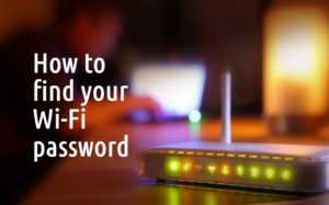 how to find wifi password 1