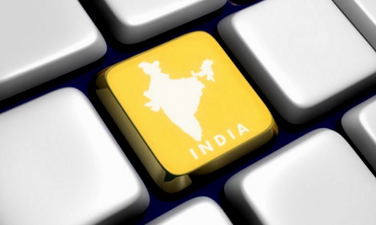 india internet population