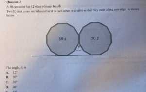 maths question 50 cent