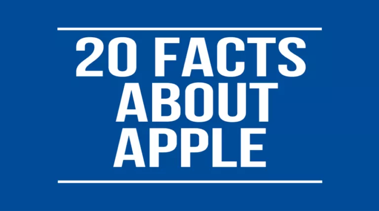 20-FACTS-ABOUT-APPLE