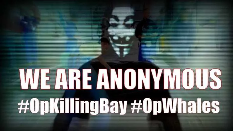 Anonymous Takes Down Nissan’s Website Against Illegal Whale Hunting In Japan