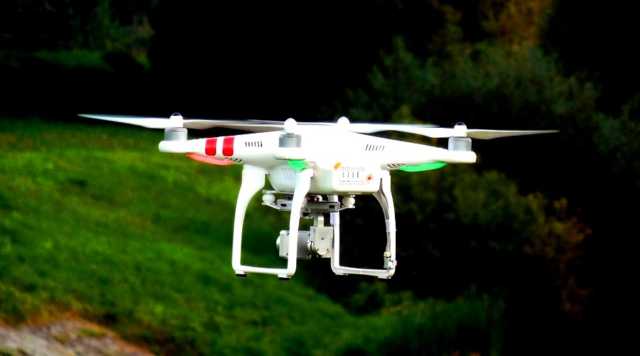 A close up shot of a drone powered by Ubuntu