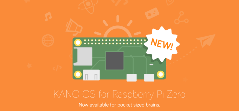 Kano Released Kano OS – An Open Source Operating System For Pi Zero