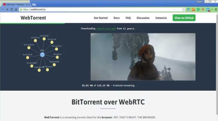bittorrent web library