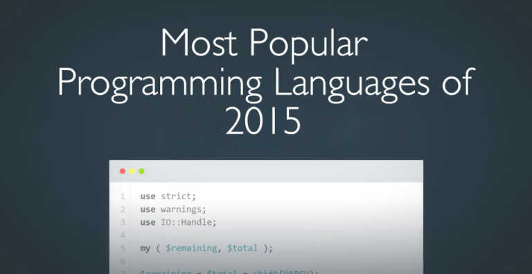 programming language list 2015