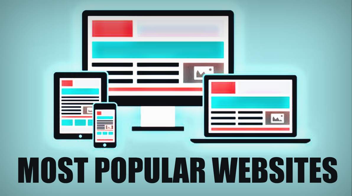popular websites most