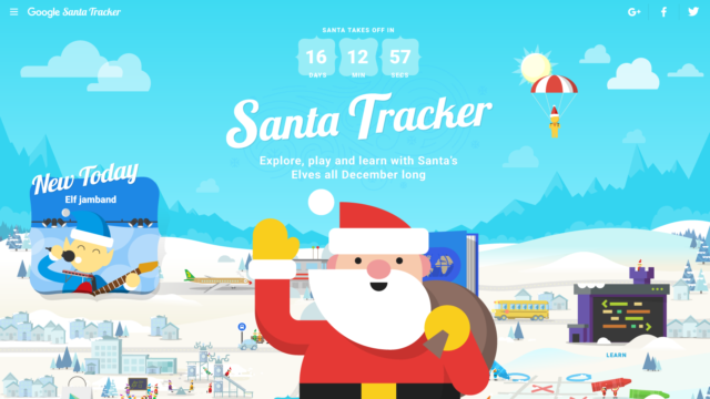 Check Your Santa's Location With Google Santa Tracker