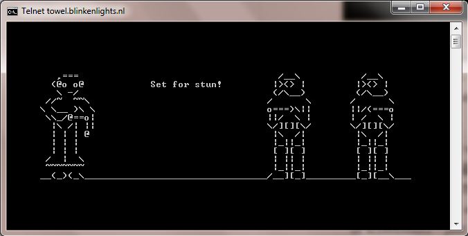 watching star wars cmd 6telnet