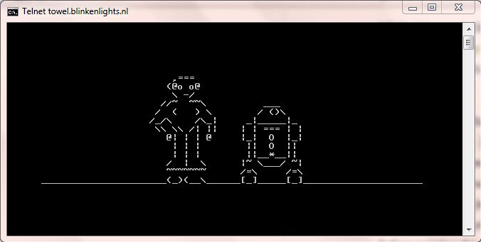 watching star wars cmd 7telnet