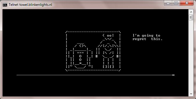 watching star wars cmd 8telnet