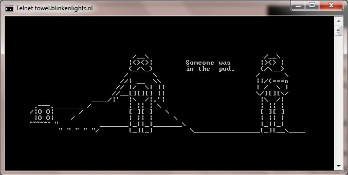 watching star wars cmd 9telnet