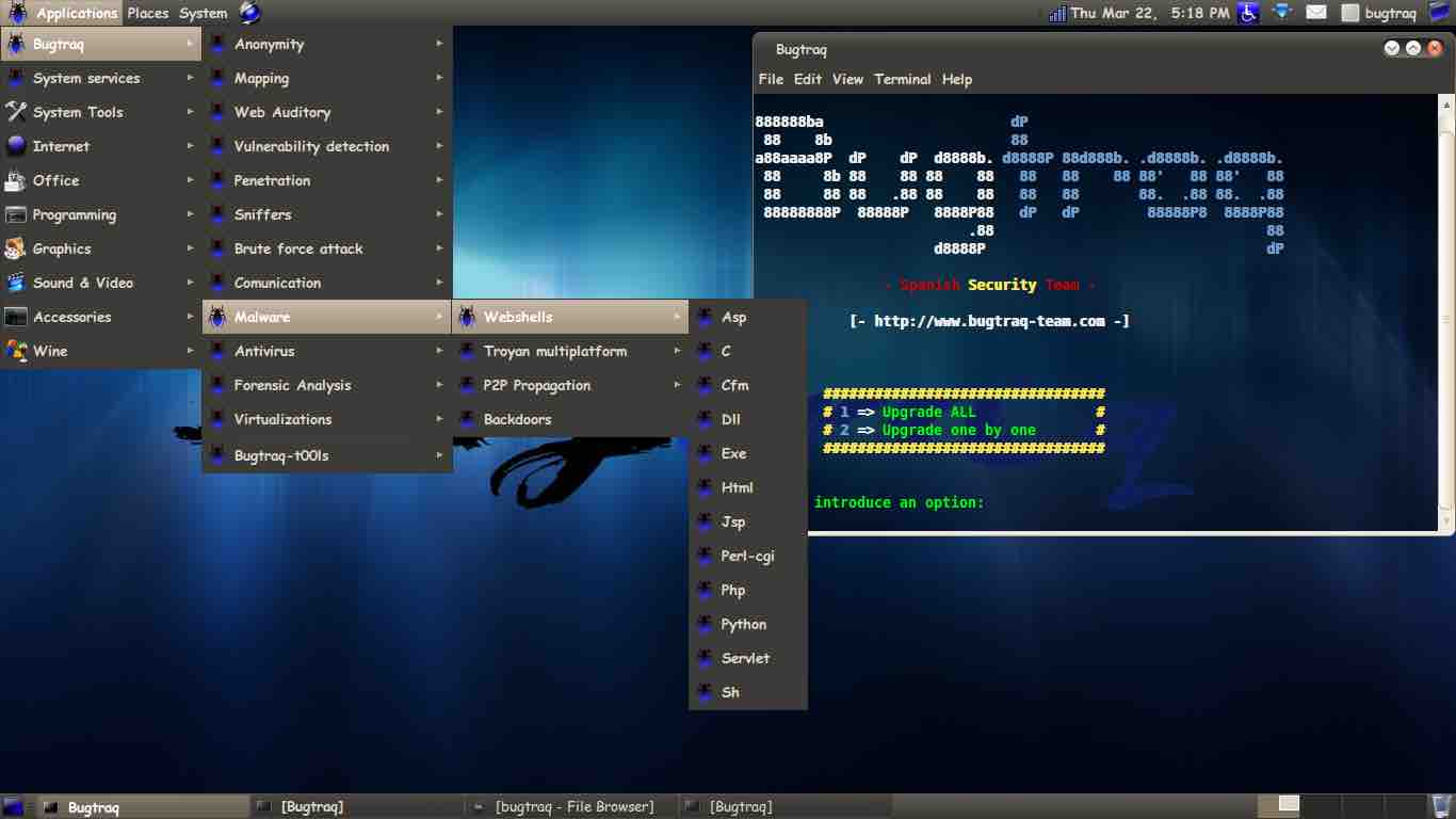 Bugtraq-System-Penetration-Distro Linux