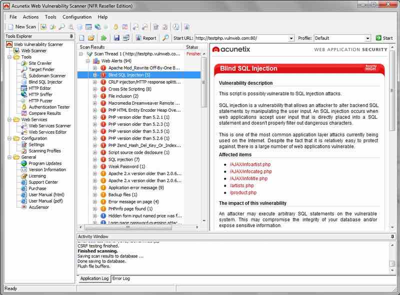 acunetix best hacking tool 2016