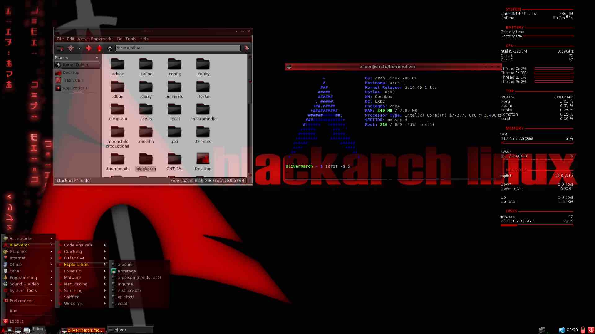 blackarch melhor cortar operacional distro systemblackarch melhor cortar sistema operacional distro
