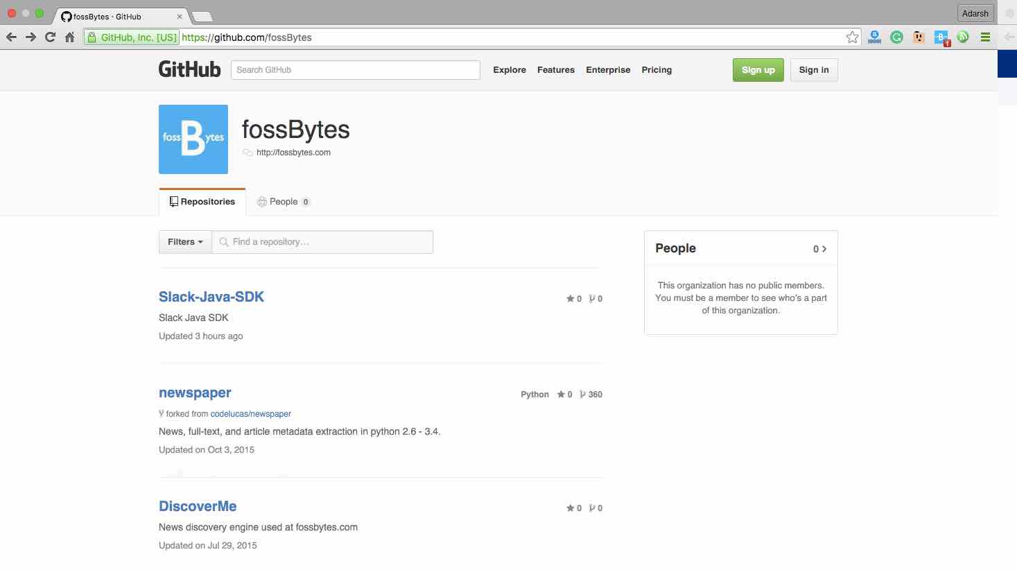 github fossbytes