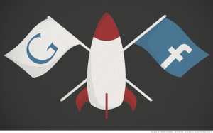 google facebook together war