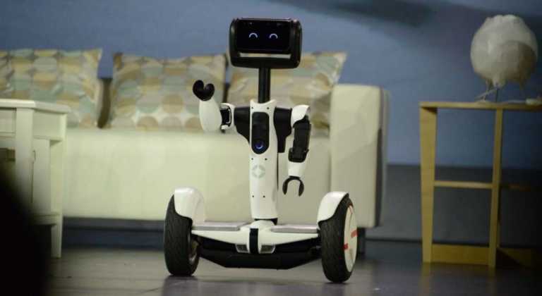 hoverboard robot butler intel