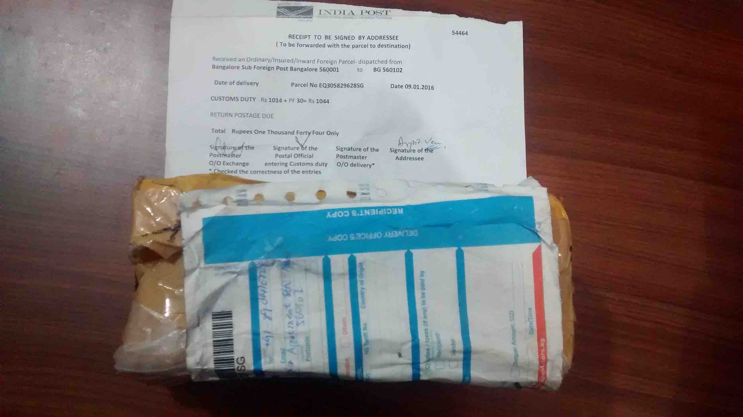 india post empty box stolen phone fossbytes