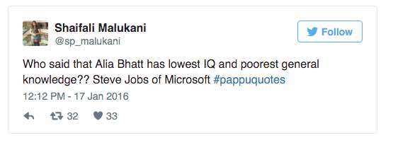 rahul gandhi troll steve jobs of microsoft