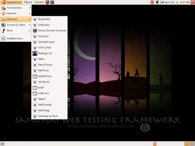 samurai best hacking distro operating system