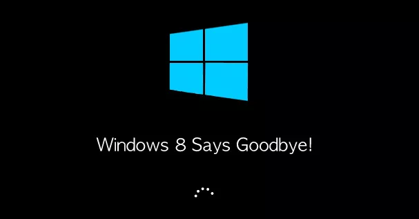 windows 8 bye ending