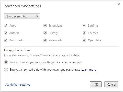 Access Google Chrome passwords