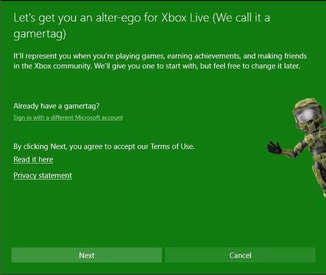 Xbox set up Windows 10