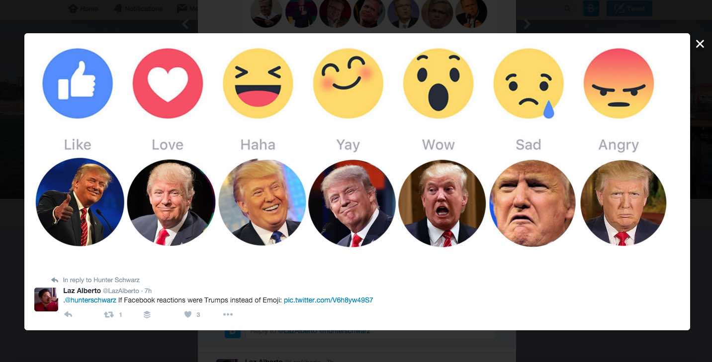 17 Funniest Reactions To Facebook's New Reaction Buttons
