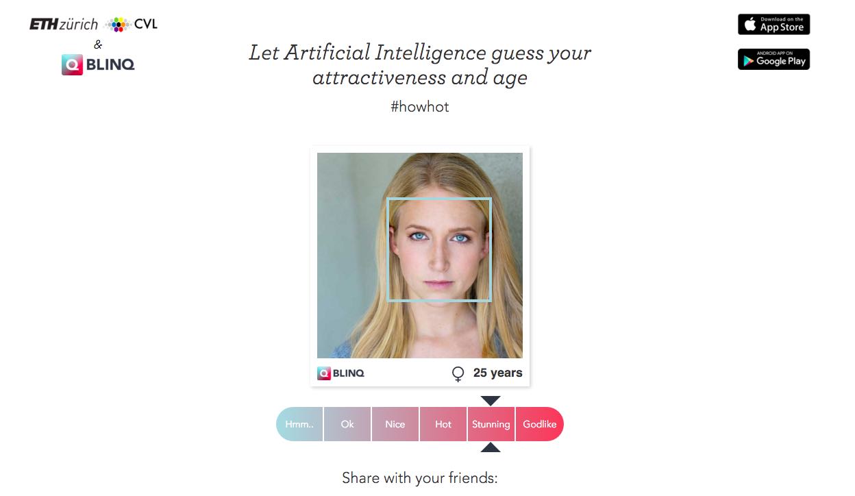 How Attractive am I Artificial Intelligence