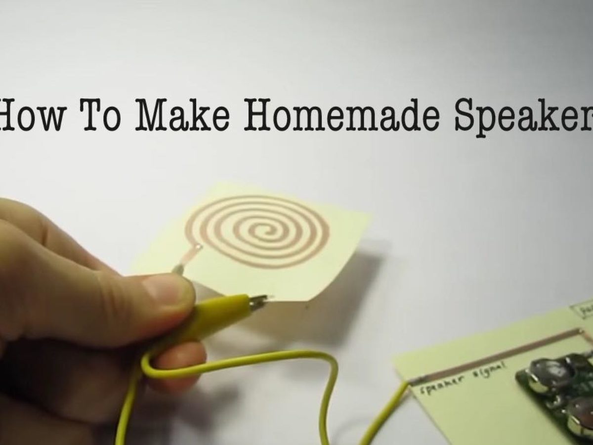 homemade speaker