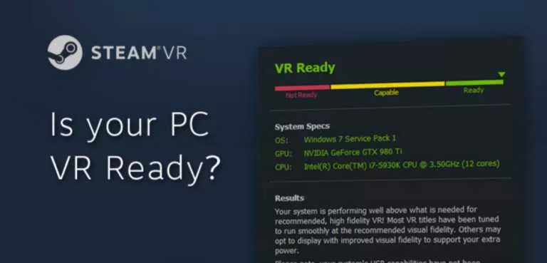 is your pc vr ready valve