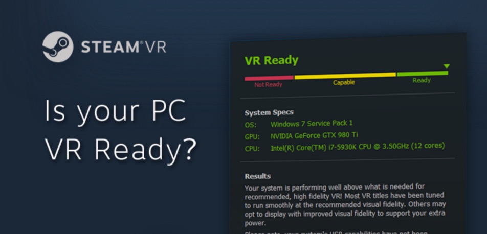 Vr ready on sale pc check