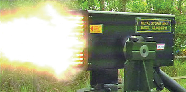 Watch How World's Fastest Gun Fires 1 Million Rounds Per Minute