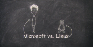 microsoft vs linux