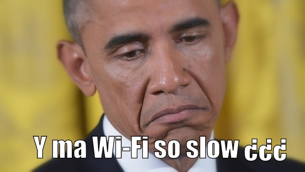 Obamas Are Irritated Over The Poor WiFi In The White House