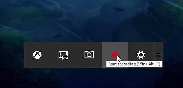 video record my screen windows 10