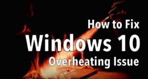 windows 10 overheating