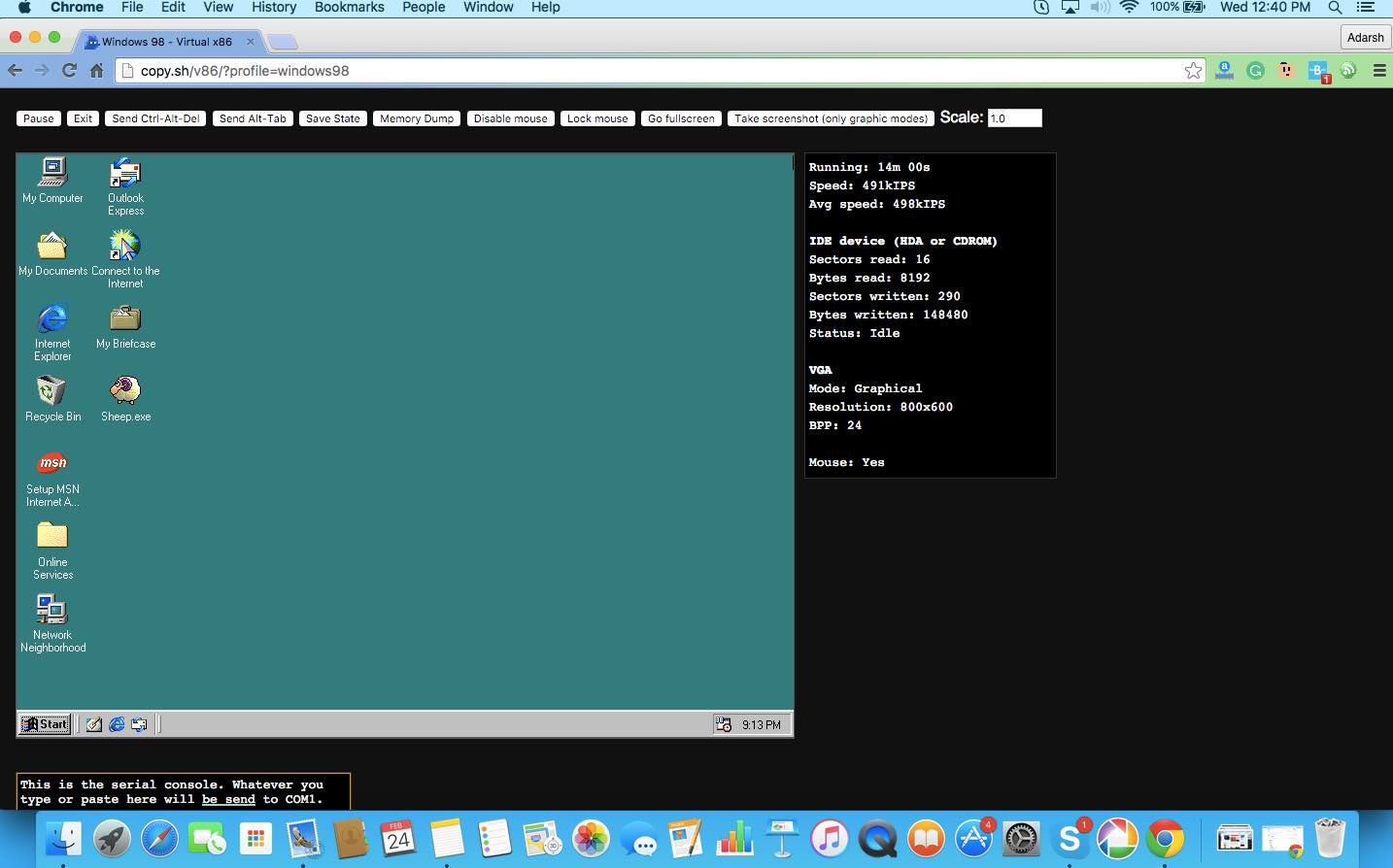 windows 98 emulator emulator for mac