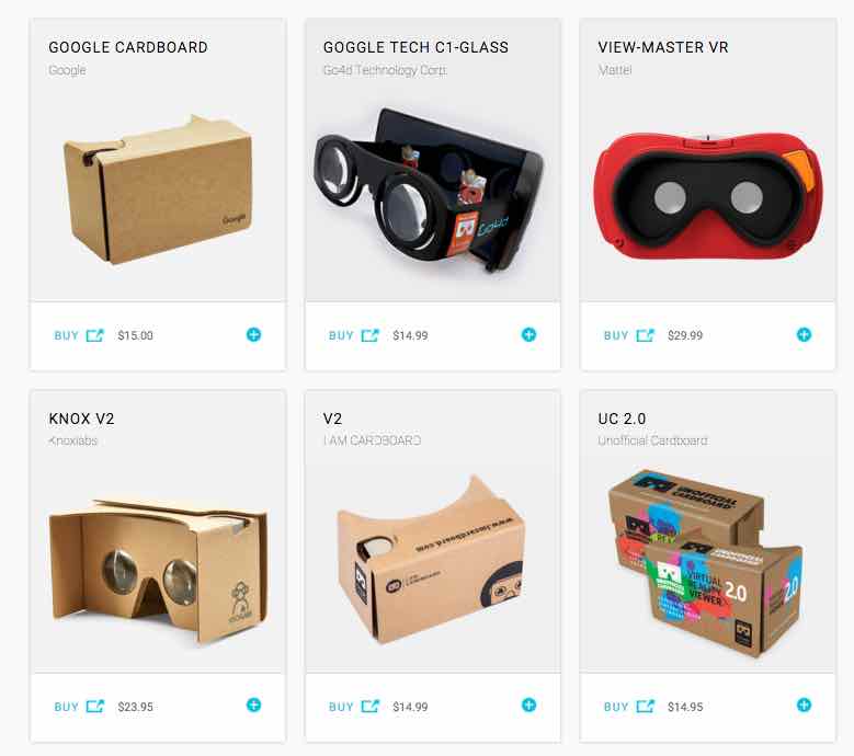 google cardboard buy