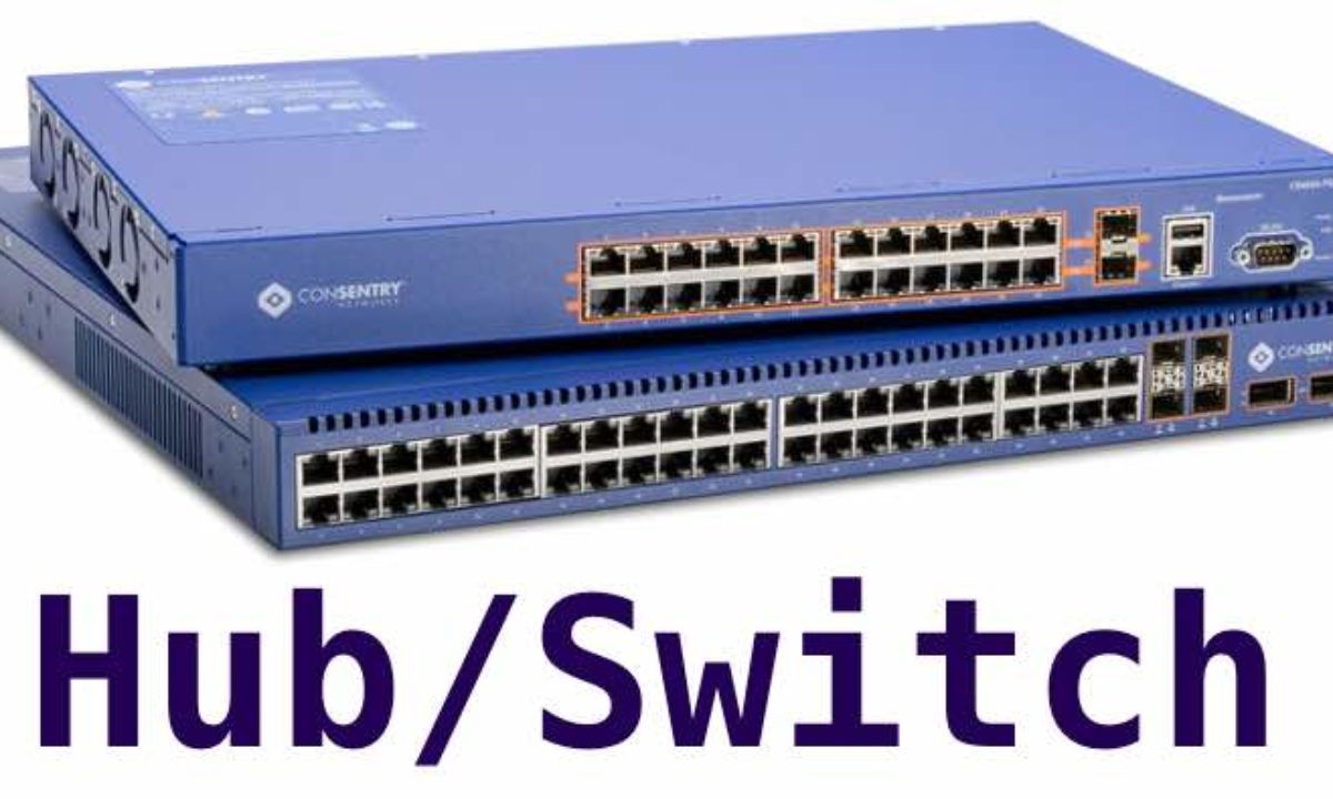 What is the Difference Between An Ethernet Hub and a Switch?