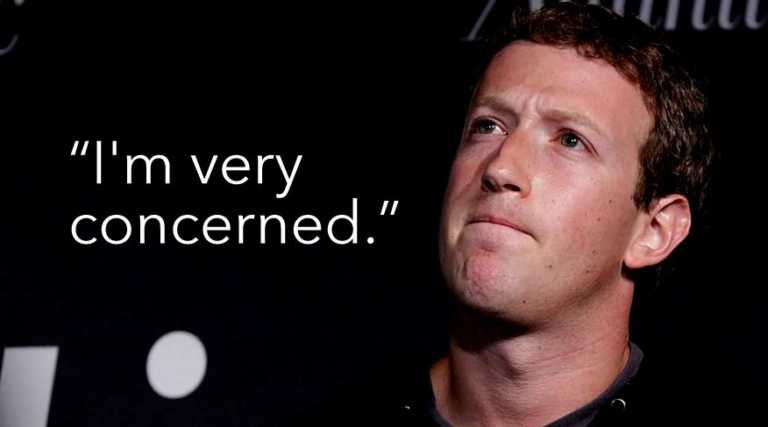 mark zuckerberg sad concerned isis