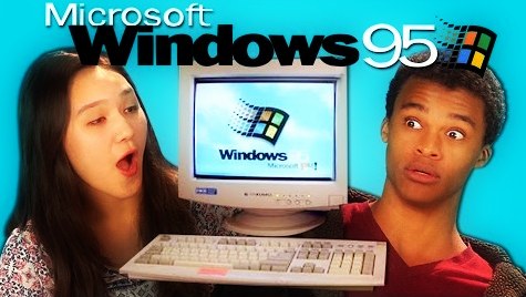 teens react to windows 95