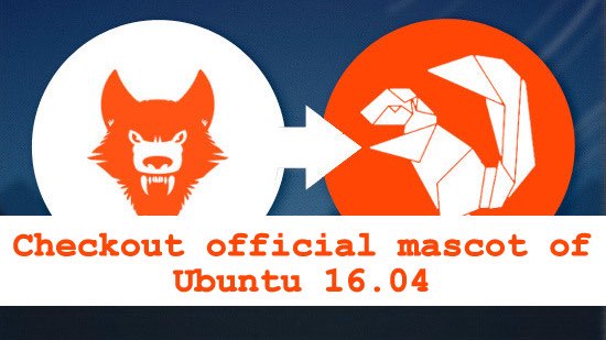 ubuntu 16.04 xenial xerus mascot
