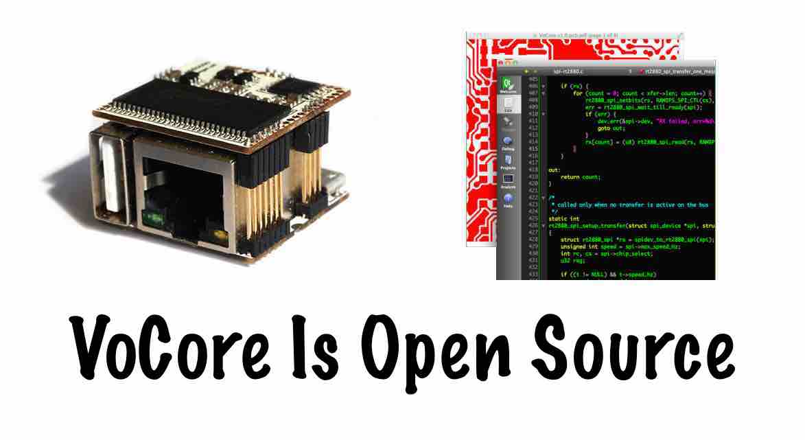 vocore open source linux