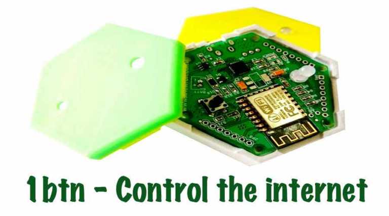 1btn internet button open source iot wifi