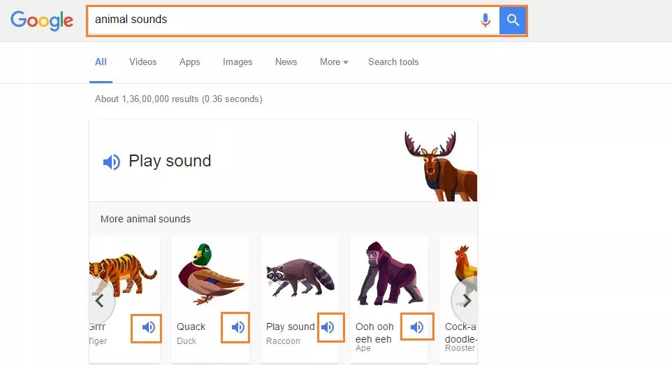 Google Animal Sounds Can Teach Your Kids How An Animal Calls
