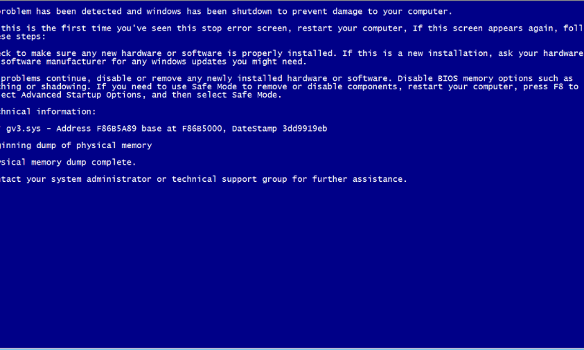 Roblox Fake Blue Screen Of Death Screen