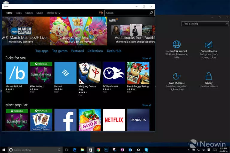 Windows 10 Dark Theme Coming Soon With Anniversary Update