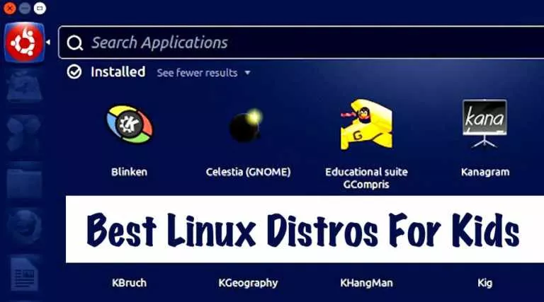 best linux distros for kids